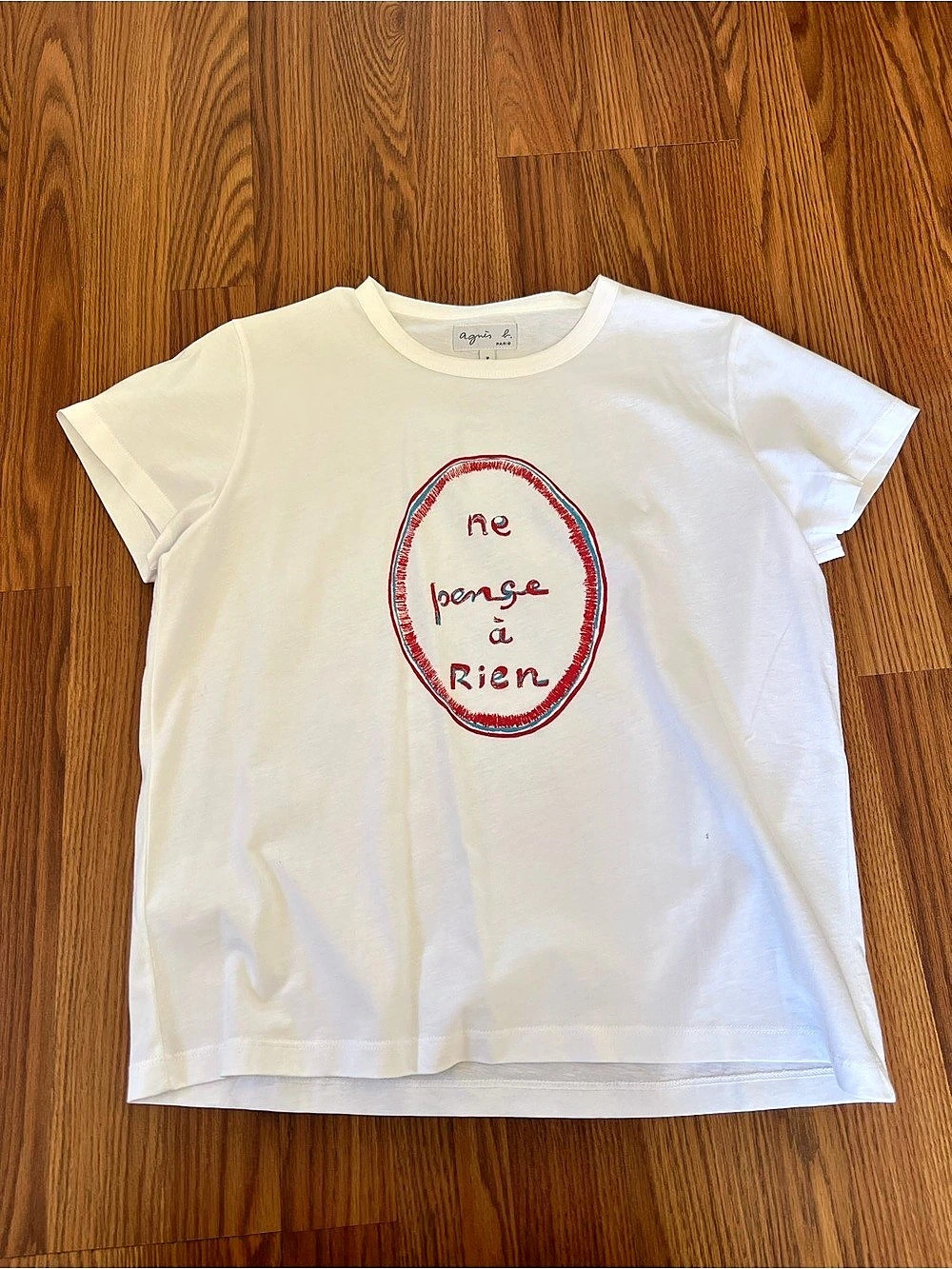 agnès b. T-shirt d'artiste! Louise Bourgeois. Graphic Tee White Size 3